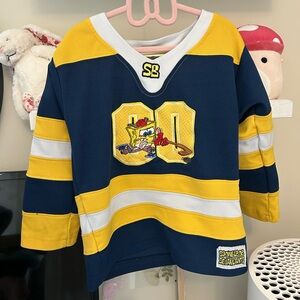Y2K 2004 SpongeBob clothing Hockey Jersey